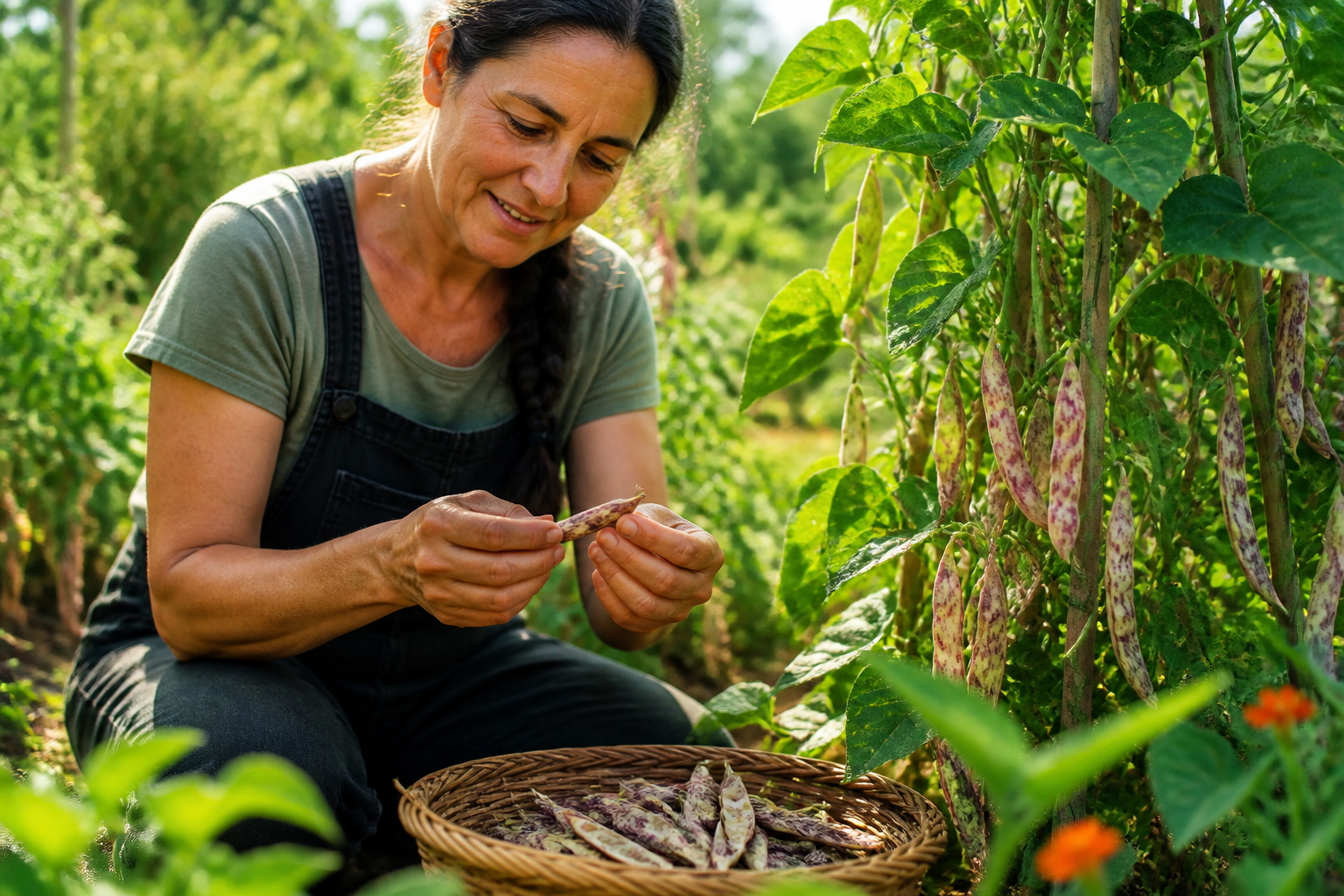 Etiquetar y guardar semillas criollas para conservar diversidad